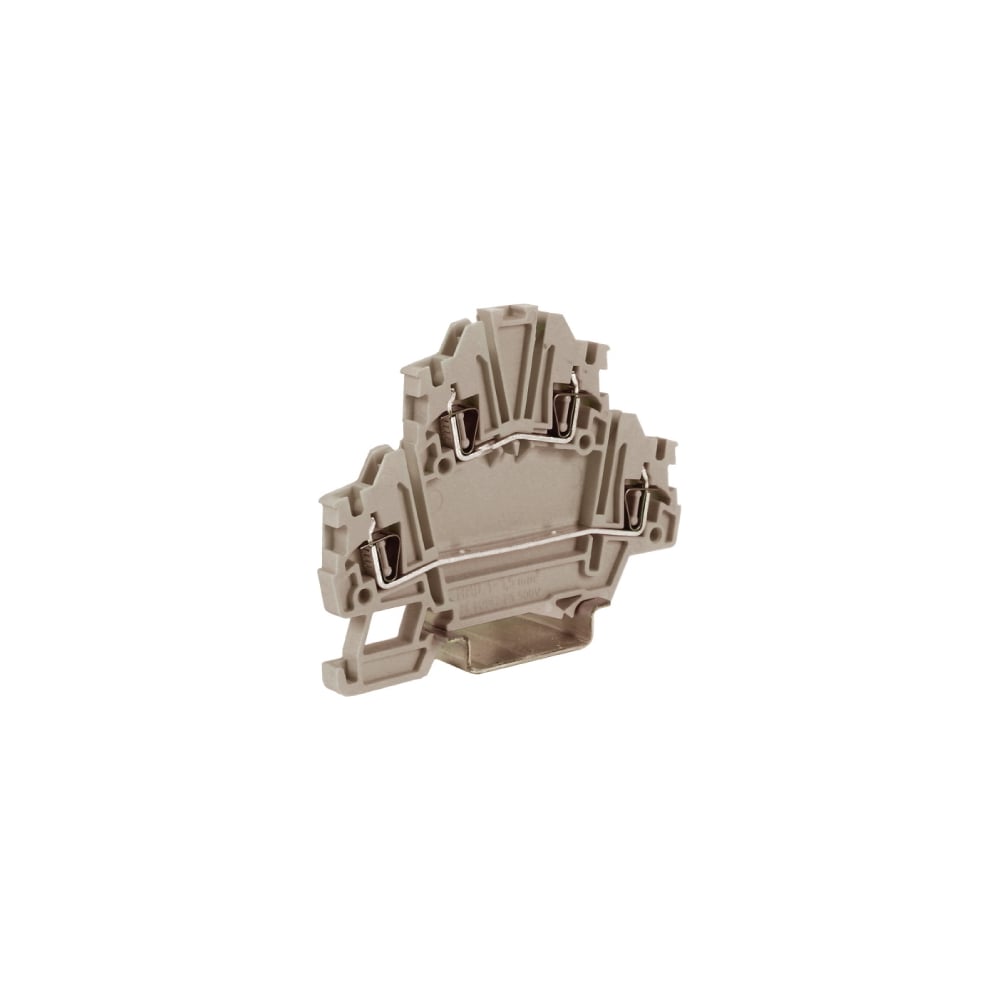 2-х уровневый проходной зажим DKC, HMD.1GR, серый, 1,5 кв.мм 50шт ...