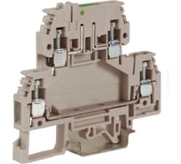 Зажим с 2 уровнями DKC, DSS4 GR, верхний разъединяемый 4 кв.мм серый ZDS400GR 99594