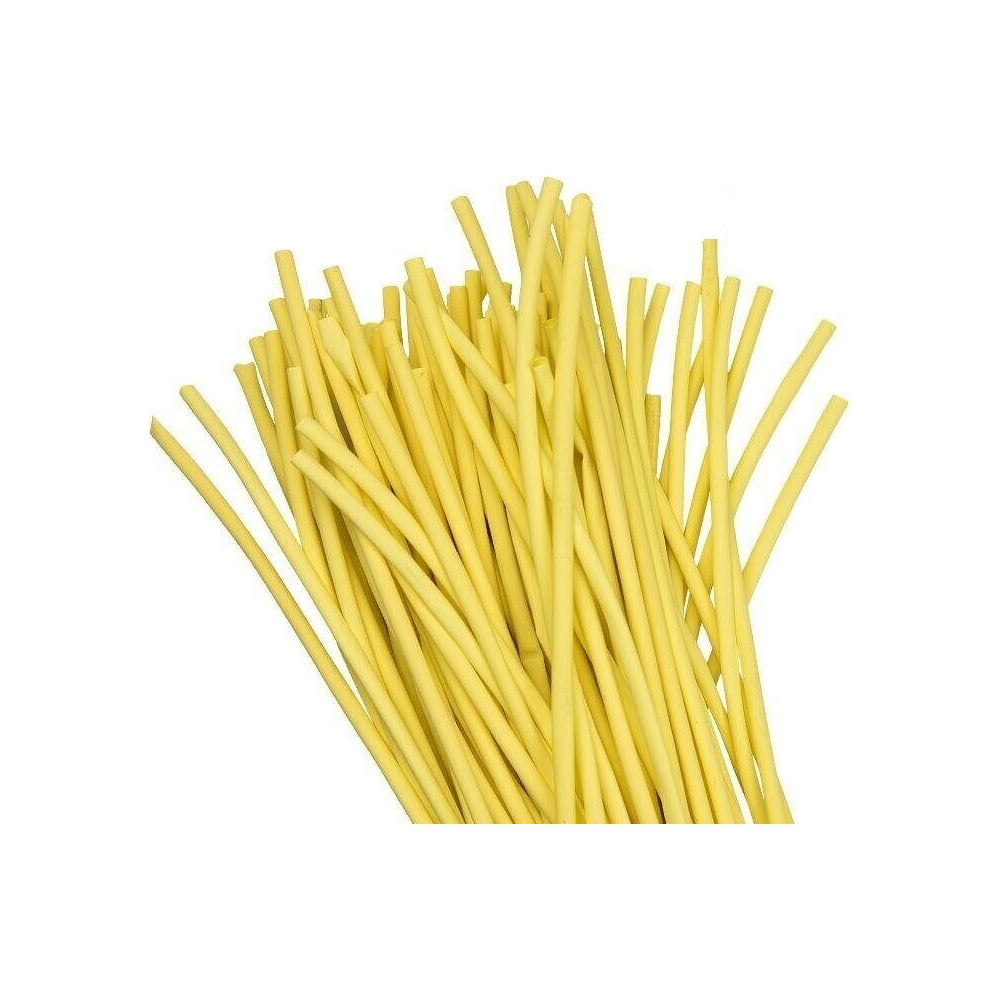 Трубка ТУТ АБК-СИЛА диаметр-7/3,5 мм жёлтая нарезка по 1м 50м/упаковка ...