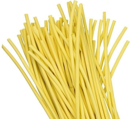 Трубка ТУТ АБК-СИЛА диаметр-7/3,5 мм жёлтая нарезка по 1м 50м/упаковка 3301202