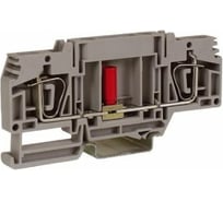 Зажим DKC HSCB.6GR, тестовый с разъединителем, серый, 6 кв.мм, ZHB200GR 99694