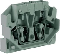 Мини зажим DKC HPP.2GR, проходной, 2,5 кв.мм, серый 10шт ZHP170GR