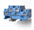 Клемма KLR /RYK 4 D BU-V0 4mm2/Синий/класс горючести V0 (НУ=50шт) 1251041V 1