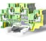 Клемма KLR /RYK 2.5 D PE-V0 2.5mm2/класс горючести V0 (НУ=50шт) 125102EV 1