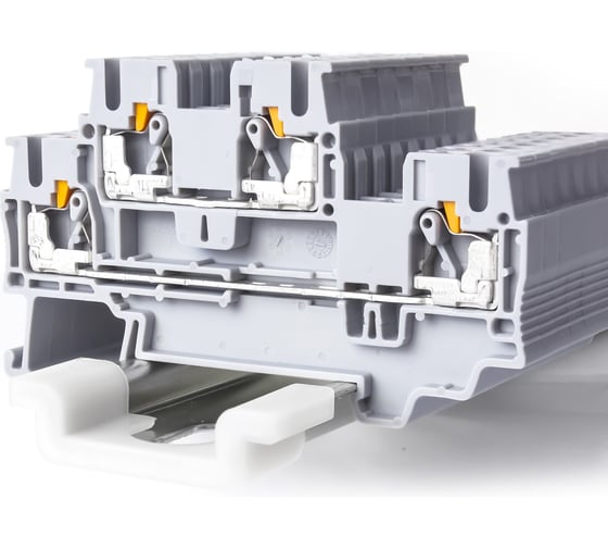 Клемма KLR /RYK 2.5 D-V0 2.5mm2/класс горючести V0 (НУ=50шт) 1251020V 1