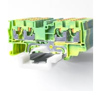 Клемма KLR /RYK 4 FO PE-V0 4mm2/Желто-зеленый/класс горючести V0 (НУ=45шт) 125904EV