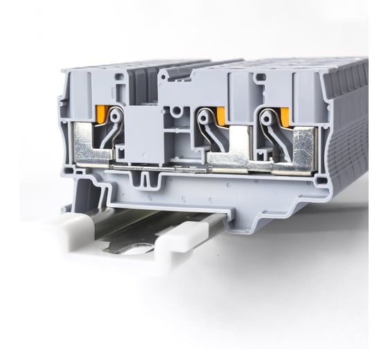 Клемма KLR /RYK 6 TO-V0 6mm2/класс горючести V0 (НУ=50шт) 1258060V 1