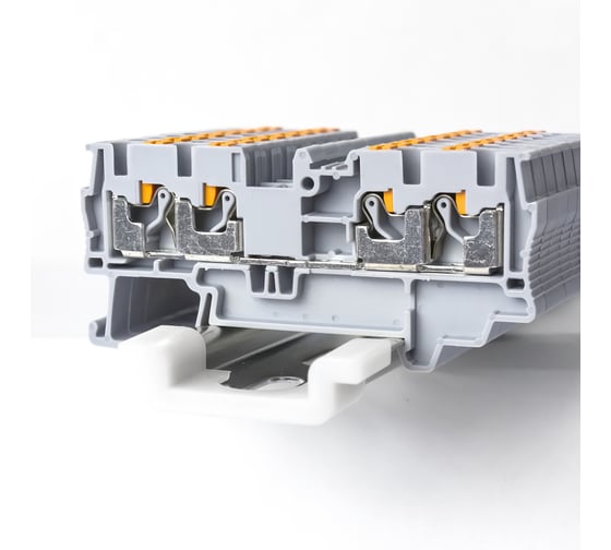 Клемма KLR /RYK 4 FO-V0 32A/1000V/4mm2/класс горючести V0 (НУ=45шт) 1259040V 1