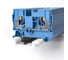 Клемма KLR /RYK 6 BU-V0 6mm2/Синий/класс горючести V0 (НУ=50шт) 1250061V 1