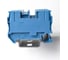 Клемма KLR /RYK 6 BU-V0 6mm2/Синий/класс горючести V0 (НУ=50шт) 1250061V 2