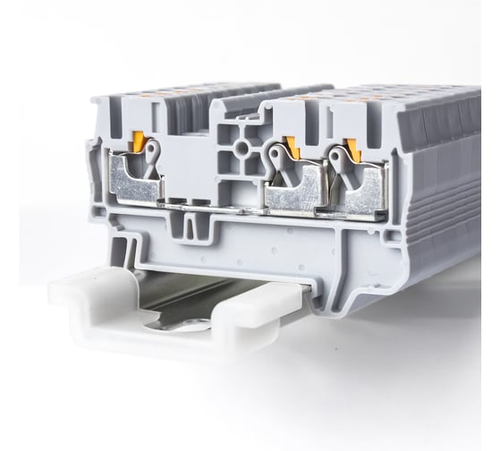 Клемма KLR /RYK 2.5TO GR-V0 2,5mm2/класс горючести V0 (НУ=75шт) 1258020V 1