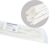 Термоусадочная трубка STEKKER 6,0/3,0 мм, длина 100 см., усадка 2:1, белый HST-630-100WH 50шт, 50256