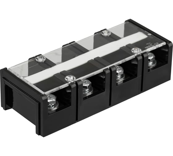 Блок зажимов клеммный REXANT БЗН ТС-1004 35мм2 100A 4 пары 11-2162 1