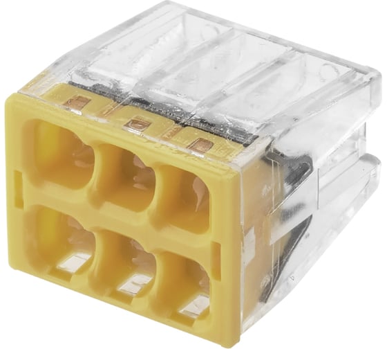 Строительно-монтажная клемма TDM ELECTRIC КБМ-2273-246 2,5мм2 с пастой 5 шт/упак SQ0517-0126 1