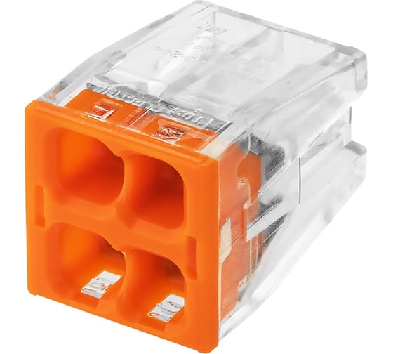 Строительно-монтажная клемма TDM ELECTRIC КБМ-2273-244 2,5мм2 с пастой 5 шт/упак SQ0517-0125 1