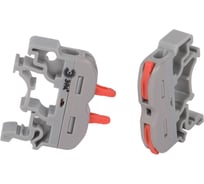 Клемма ЭРА NO-225-396 проходная на DIN рейку 222-2411D с рычагами 1 полюс 0.08-2.5/4 мм2 (упаковка 10 шт. Б0067889