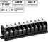 Блок зажимов наборный TDM ELECTRIC БЗН 60А на DIN-рейку 10 пар SQ0531-0205 2