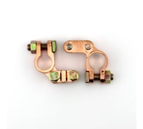 Клемма АКБ Nord-Yada цинк 2шт прижимная планка до 50мм Л(-) П(+) ТМ Nord YADA 909918