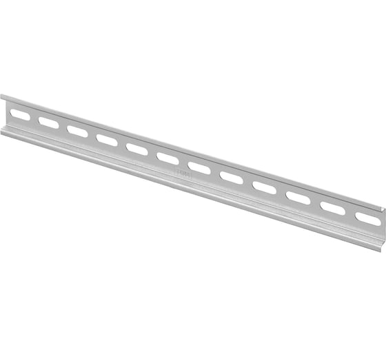 DIN-рейка TDM ELECTRIC 600 мм 1,0 мм оцинкованная перфорированная SQ0804-1007 1