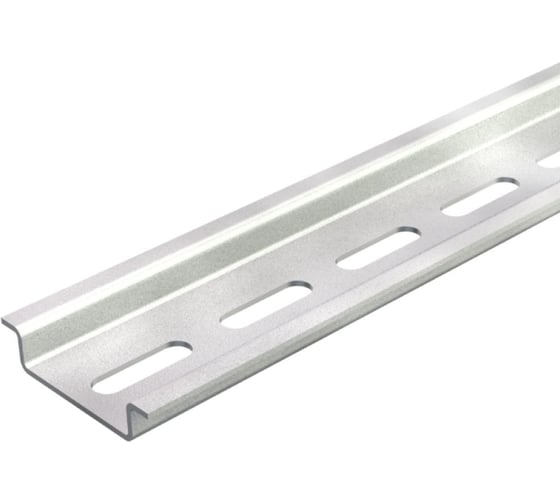 DIN-рейка перфорированная OBO Bettermann 35х7,5 1400 мм, FS 6840990 1