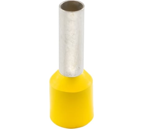 Наконечник НШвИ АБК-СИЛА Е- 6012 -6,0мм2 жёлтый 100шт 1900307