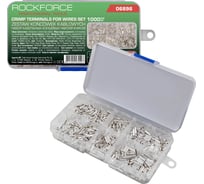 Наконечники кабельные концевые Rockforce набор 1000 предметов RF-06896(62190)