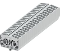 Клемма SUPU TB 1-1 боковое подключение, с защелкивающимися ножками, сечение 2,5 мм. кв., светло-серый, 100 шт 254313