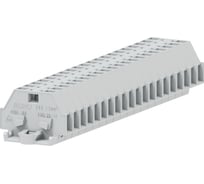 Клемма SUPU TB 1-1 с боковым подключением, с крепежными фланцами, сечение 1,5 мм. кв., светло-серая, 100 шт 240303