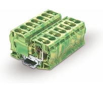 Клемма SUPU TC 1-1 земля сечение 35 мм. кв., желто-зеленая 20 шт TC35-2-PE