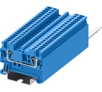 Клемма SUPU TC 1-1 пружинная, сечение 1,5 мм. кв., синяя, 100 шт TC1.5-2-BU