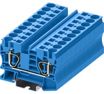 Клемма SUPU TC 1-1 пружинная, сечение 10 мм. кв., синяя 50 шт TC10-2-BU