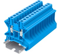 Клемма SUPU TU 1-1 винтовая, сечение 4 мм. кв., синяя 50 шт TU4-2-BU