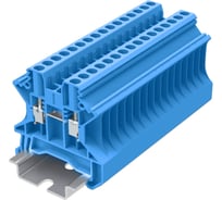 Клемма SUPU TU 1-1 винтовая, сечение 2,5 мм. кв., синяя 100 шт TU2.5-2-BU
