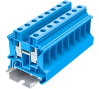 Клемма SUPU TU 1-1 винтовая, сечение 10 мм. кв., синяя 50 шт TU10-2-BU