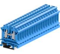 Клемма SUPU SUK 1-1 винтовая, сечение 6 мм. кв., синяя 50 шт 306992
