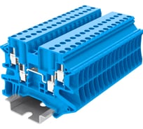 Клемма SUPU TU 2-2 винтовая, сечение 2,5 мм. кв., синяя 100 шт TU2.5-4-BU
