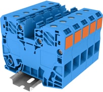 Клемма SUPU сильноточная TP 1-1 проходная Push-in, сечение 35 мм. кв., синяя 2 шт TAPO35-2-BU