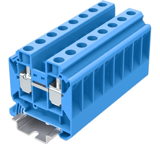 Клемма SUPU TU 1-1 винтовая сечение 16 мм. кв., синяя 50 шт TU16-2-BU 1