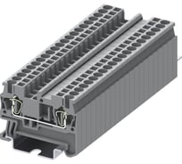 Клемма SUPU TC 1-1 пружинная, сечение 2,5 мм. кв., серая 150 шт TC2.5-2-GY