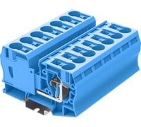 Клемма SUPU TC 1-1 пружинная, сечение 35 мм. кв., синяя 20 шт TC35-2-BU