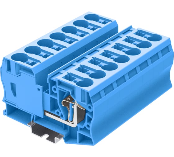 Клемма SUPU TC 1-1 пружинная, сечение 35 мм. кв., синяя 20 шт TC35-2-BU 1