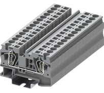 Клемма SUPU TC 1-1 пружинная, сечение 6 мм. кв., серая 50 шт TC6-2-GY
