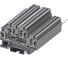 Клемма SUPU TC 2-уровневая, проходная, сечение 2,5 мм. кв., серая 100 шт TCD2.5-2-GY 1