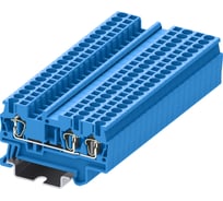 Клемма SUPU TC 1-2 пружинная, сечение 2,5 мм. кв., синяя 100 шт TC2.5-3-BU