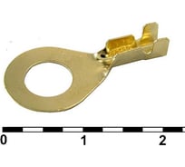 Наконечник кольцевой неизолированный Pro Legend 1,0…1,5 мм2, латунь H65М PL2984