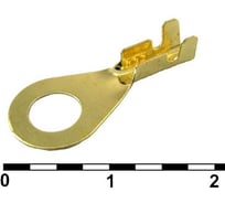 Наконечник кольцевой неизолированный Pro Legend 1,0-1,5 мм2, латунь PL2983