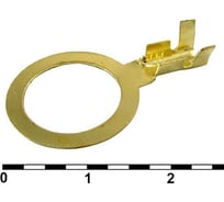 Наконечник кольцевой неизолированный 2,0…2,5 мм2, латунь Pro Legend PL2980