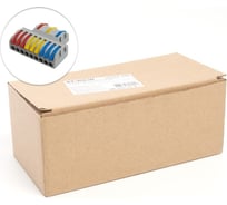 Монтажная клемма STEKKER для фазных проводников, 3 контактные группы, LD222-428 39500