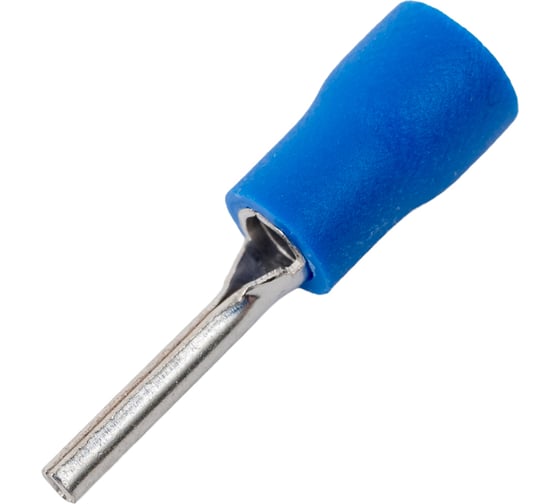 Штыревая круглая изолированная клемма Nord-Yada с ПВХ манжетой 1,5-2,5 кв.мм 907397 1