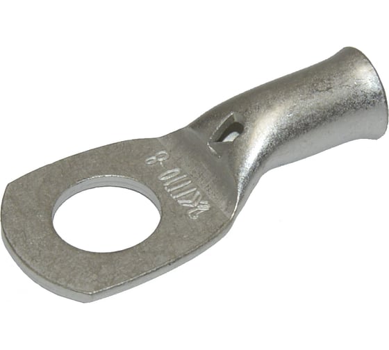Кабельный наконечник с расширенным хвостовиком KLR KL-TT-01008 10мм2/М8 (НУ=100шт) 7701008 1